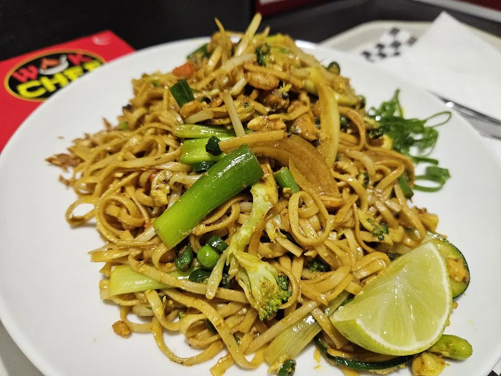 Chau Mein Aux Fruits de Mer Mixte