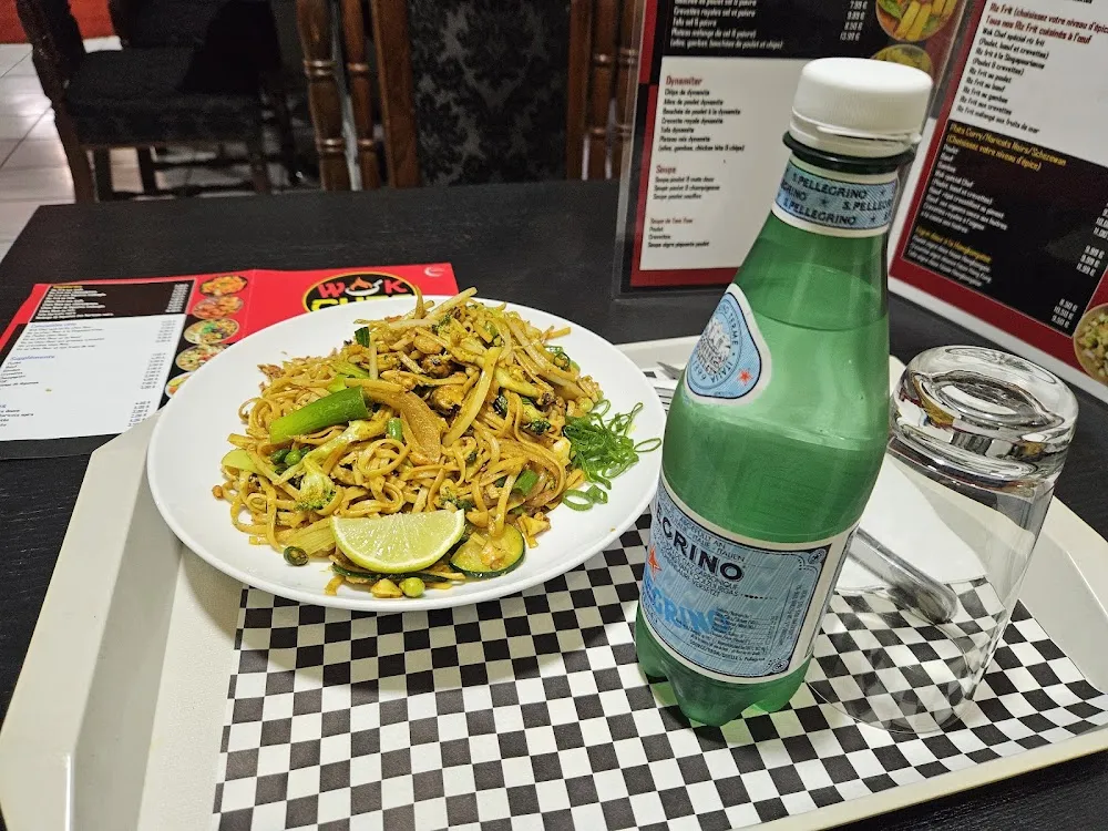 Chow Mein Aux Fruits de Mer Mixte